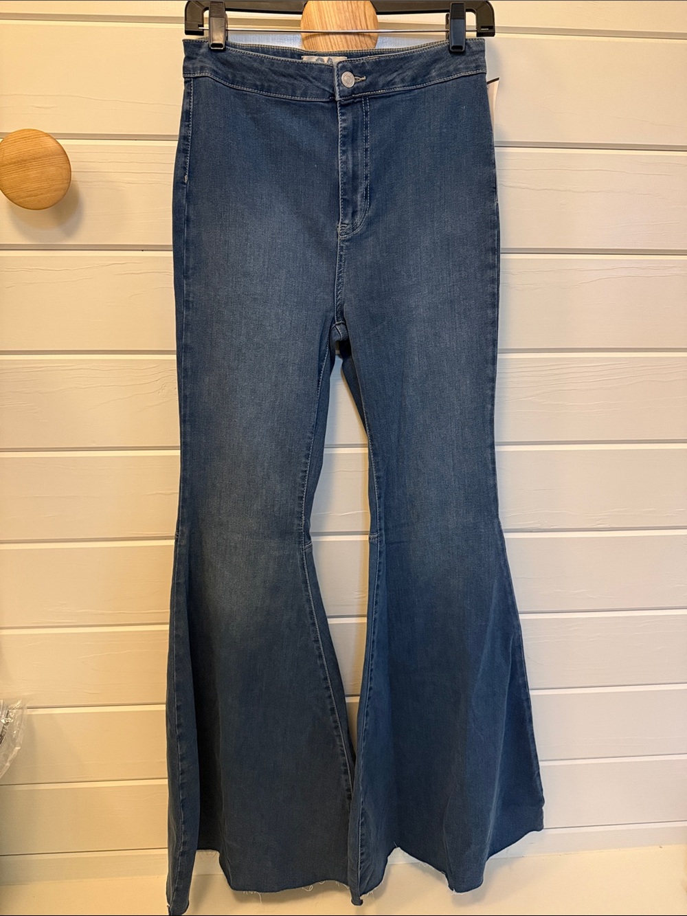 We The Free Just Float on Flare High-Rise Jeans